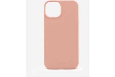 Coque CASYX iPhone 14 Plus silicone Rose MagSafe