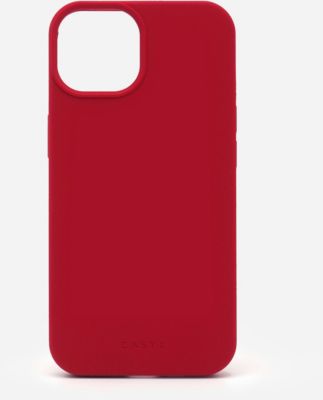 Coque CASYX iPhone 14 Plus silicone Rouge MagSaf