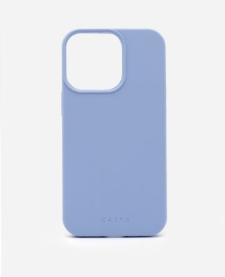 Coque CASYX iPhone 14 Pro silicone Bleu Clair M