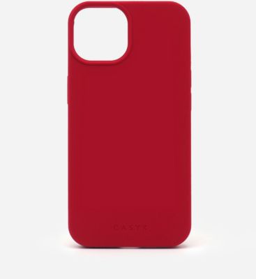Coque CASYX iPhone 14 Pro silicone Rouge MagSaf