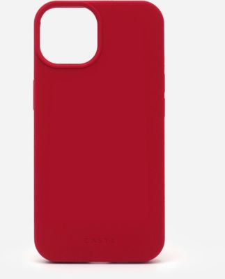 Coque CASYX iPhone 15 Plus Magsafe Rouge Carmin