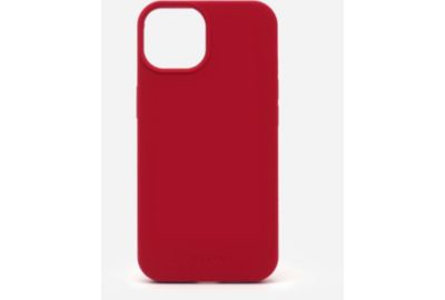 Coque CASYX iPhone 15 Plus Magsafe Rouge Carmin