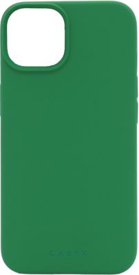 Coque CASYX iPhone 15 Pro Magsafe sillic. Vert flash