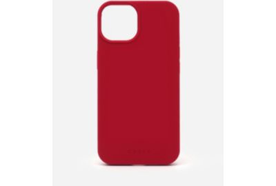 Coque CASYX iPhone 15 Magsafe sillicone Rouge Carmin