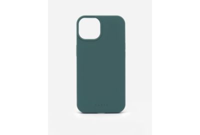 Coque CASYX iPhone 15 Magsafe sillicone Vert Sauge