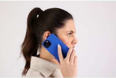 Coque CASYX iPhone 15 Pro Max Magsafe Bleu Majorelle
