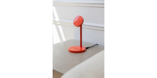 Chargeur CASYX 2 en 1  Charge rapide Qi2 rouge