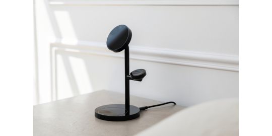Chargeur CASYX 3 en 1 Charge rapide Qi2 noir