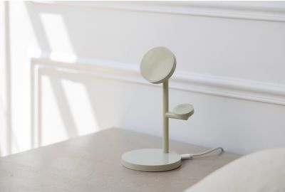 Chargeur CASYX 3 en 1  Charge rapide Qi2 gris