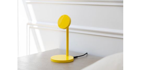 Chargeur CASYX 2 en 1  Charge rapide Qi2 jaune