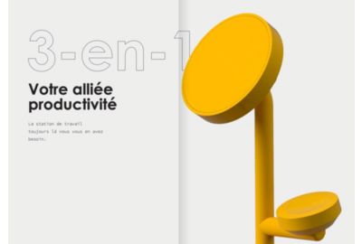 Chargeur CASYX 3 en 1  Charge rapide Qi2 vert