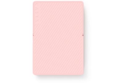 Batterie nomade CASYX 5000 mAh Qi2 MagSafe avec bequille rose