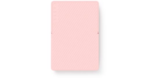 Batterie nomade CASYX 5000 mAh Qi2 MagSafe avec bequille rose