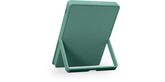 Batterie nomade CASYX 5000 mAh Qi2 MagSafe avec bequille vert