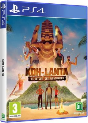 Jeu PS4 MICROIDS Koh Lanta Le Retour Des Aventuriers