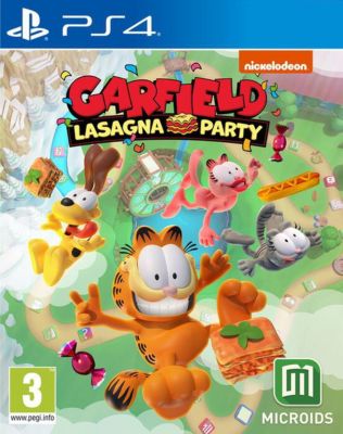 Jeu PS4 MICROIDS Garfield Lasagna Party