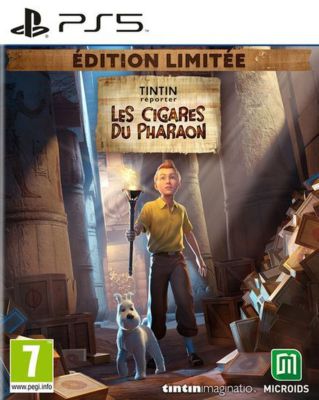 Jeu PS5 MICROIDS Tintin Reporter Les Cigares Du Pharaon