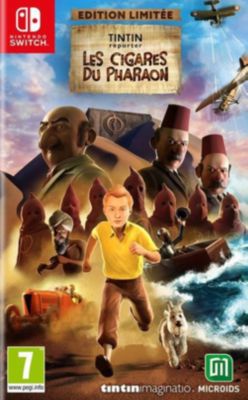 Jeu Switch MICROIDS Tintin Reporter Les Cigares Du Pharaon