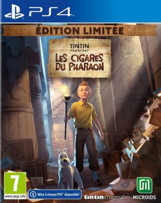 Jeu PS4 MICROIDS Tintin Reporter Les Cigares Du Pharaon