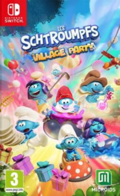 Jeu Switch MICROIDS Les Schtroumpfs Village Party