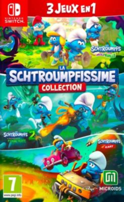 Jeu Switch MICROIDS La Schtroumpfissime Collection (3 Jeux