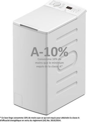 Lave linge top CONTINENTAL EDISON CELL712TW