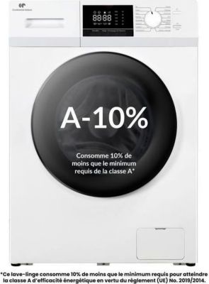 Lave linge hublot CONTINENTAL EDISON CELL8140IW1