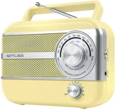 Radio FM MUSE Muse M-056 Jaune