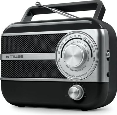 Radio FM MUSE Muse M-056 Noir & Silver