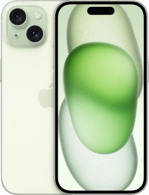 Smartphone APPLE iPhone 15 Vert 256Go Batterie Neuve Reconditionné