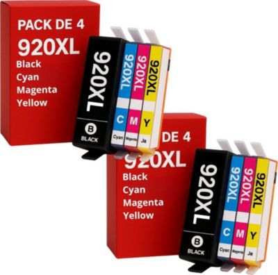 Cartouche d'encre SHOP-STORY Pack de Cartouches Compatibles HP 920 XL