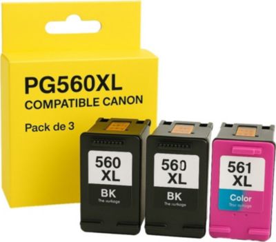Cartouche d'encre SHOP-STORY Cartouches Compatibles CANON PG-560XL CL