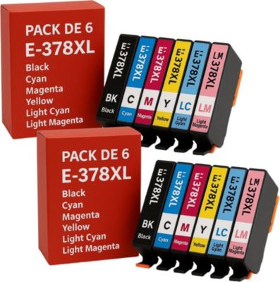 Cartouche d'encre SHOP-STORY Cartouches Compatibles EPSON 378 XL Impr