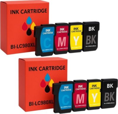 Cartouche d'encre SHOP-STORY Pack de Cartouches Compatibles BROTHER L