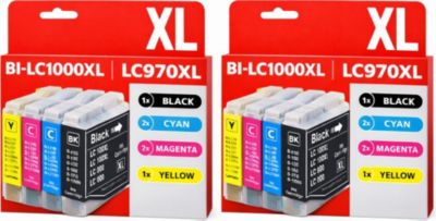 Cartouche d'encre SHOP-STORY Pack de Cartouches Compatibles BROTHER L