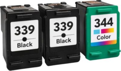 Cartouche d'encre SHOP-STORY Pack de Cartouches Compatibles HP 339 34