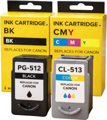 Cartouche d'encre SHOP-STORY Cartouches Compatibles CANON PG-512 CL-5