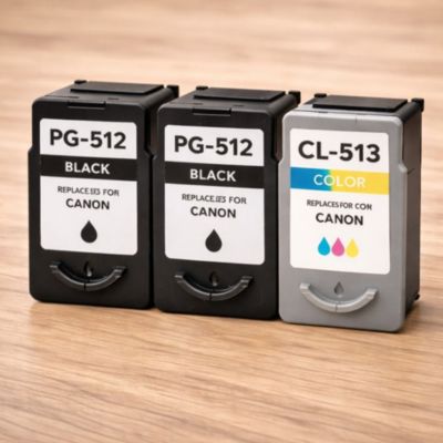 Cartouche d'encre SHOP-STORY Cartouches Compatibles CANON PG-512 CL-5