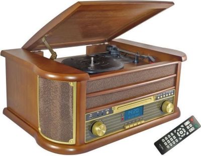 Chaîne HiFi INOVALLEY INOVALLEY RETRO29-E Chaîne Hifi vinyle s