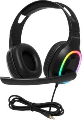 Casque gamer SHOP-STORY Casque Gaming PC LED Filaire avec Micro