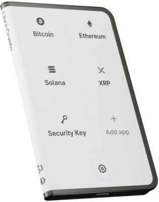 Crypto wallet LEDGER Stax