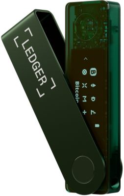 Ledger Nano X Green Emeraude
