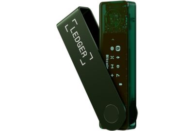 Crypto wallet LEDGER Nano X - Vert Emeraude