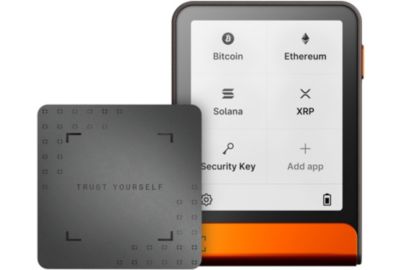 Crypto wallet LEDGER Flex Recovery key Orange