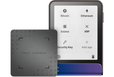 Crypto wallet LEDGER Flex Recovery key Neptune Blue