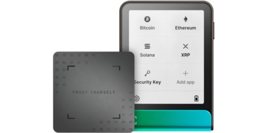Crypto wallet LEDGER Flex Recovery key Oxydate Green