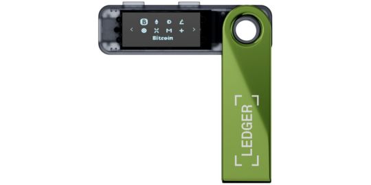 Crypto wallet LEDGER Nano S Plus Oxidate Green