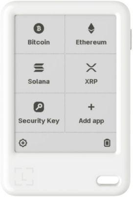 Crypto wallet LEDGER Nano Gen5 Blanc Glacier
