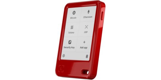 Crypto wallet LEDGER Nano Gen5 Rouge Cerise