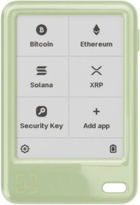 Crypto wallet LEDGER Nano Gen5 Vert Matcha